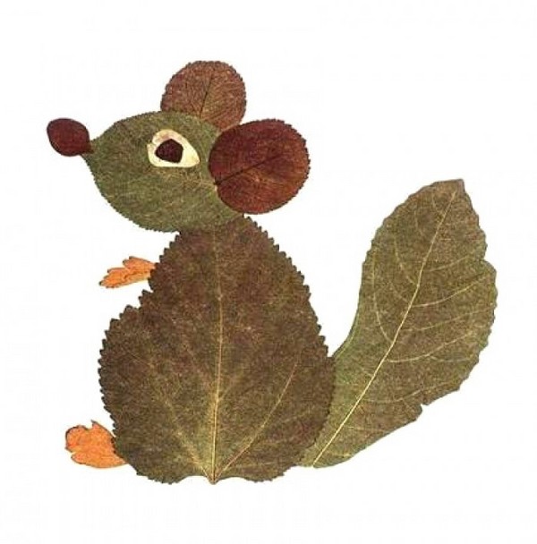 Applique מן הסתיו משאיר לגן ו 1-2 כיתות של בית הספר, כיתות אמן עם תמונה ווידאו