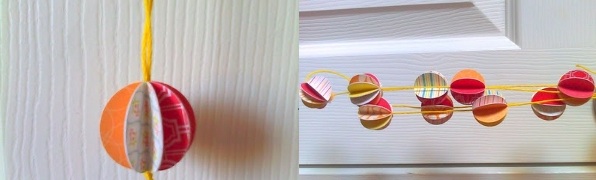 כדורים על העץ במו ידיהם