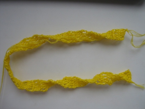 איך לקשור את הסרוגה loofah?