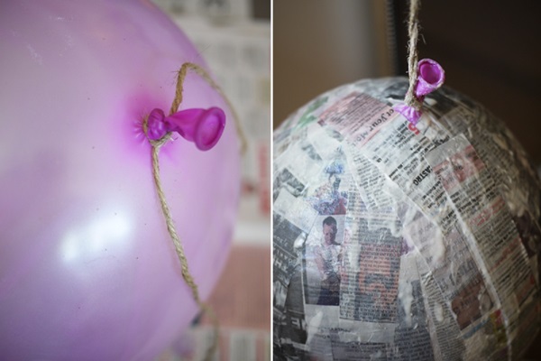 איך לעשות piñata עם הידיים שלך