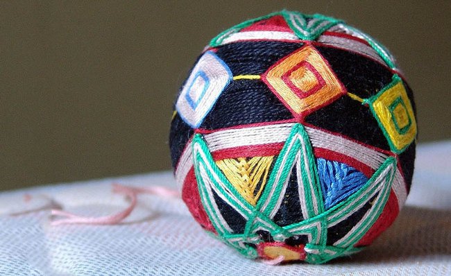 Temari: כדורי חוט