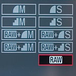 כיצד לפתוח RAW