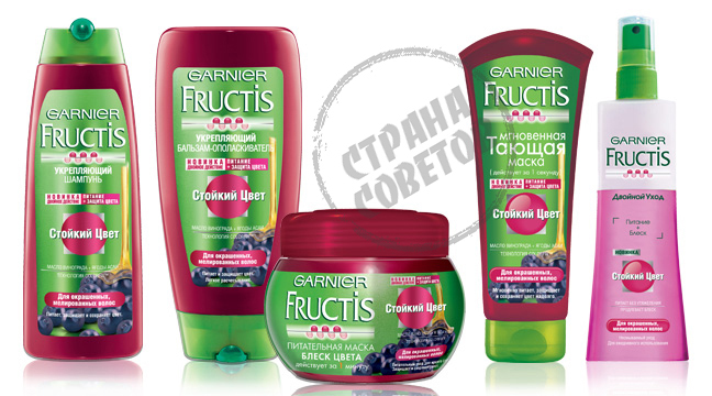 Garnier Fructis עמיד צבע