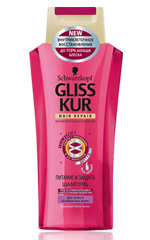 Gliss Kur תזונה והגנה