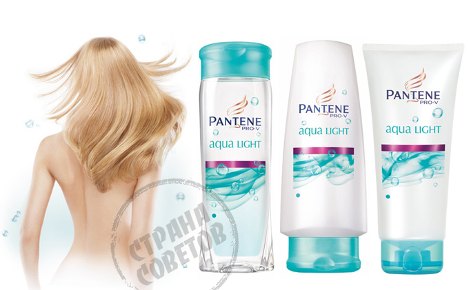 Pantene Pro-V AquaLight שמפו, Balms, מסכה, ספריי