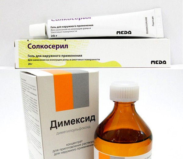 Dimexide על הפנים: יישום קוסמטולוגיה