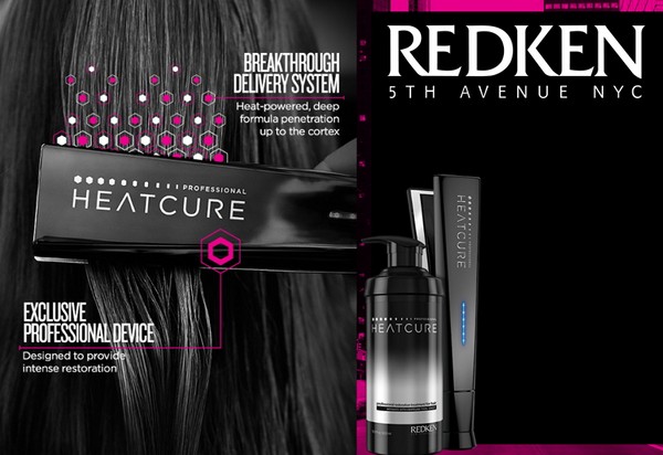 בלעדי מ Redken: טקס עבור מנעולים פגום Heatcure