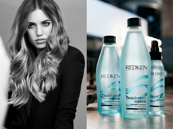 נפח מקסימלי: מוצרים חדשים לטיפול שיער Redken Beach Envy & High Rise
