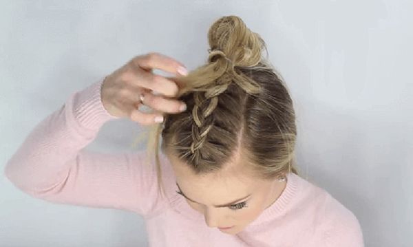 תסרוקת עבור השנה החדשה של חזיז במו ידיו - רעיונות אופנה עבור שיער קצר, בינוני, ארוך, תמונה