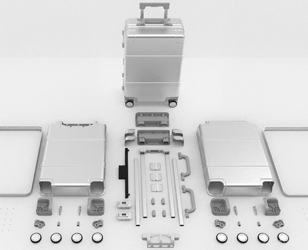 נסיעה בטוחה: מזוודה "חכמה" Xiaomi Smart Suitcase