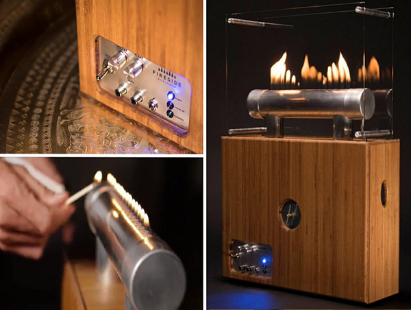קסמים אש: עמוד-אח Fireside Audiobox