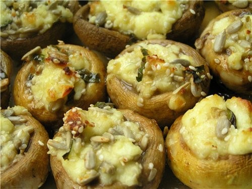 כריכים מן Champignons