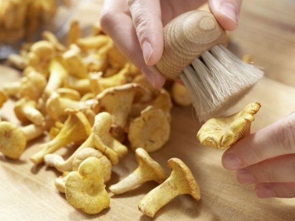 איך לבשל chanterelles במחבת