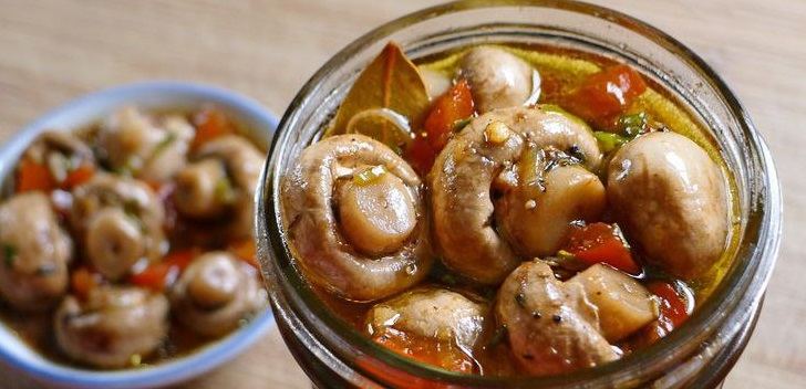 מתכון עבור Champignons משומר לחורף