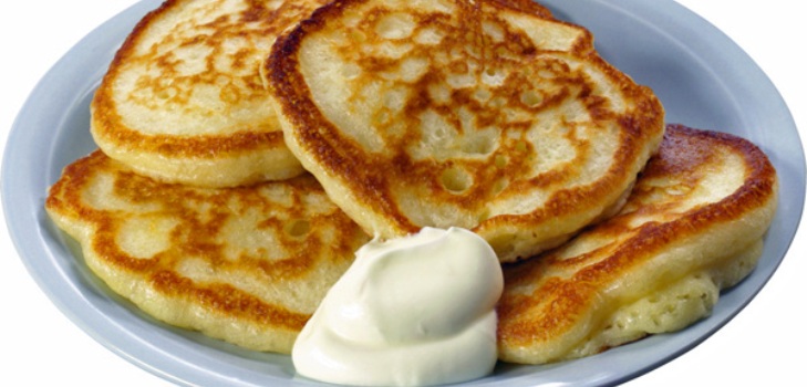fritters על צלחת