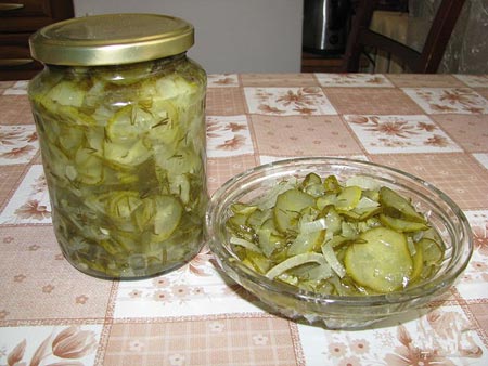 סלט מלפפון לחורף