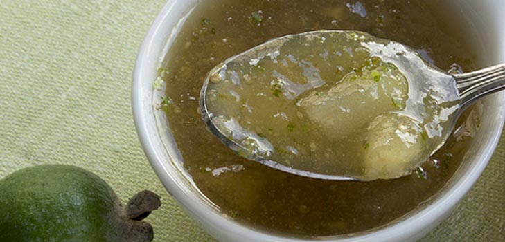ריבה מ feijoa ללא בישול, מתכון ריבה חיה עם תמונה