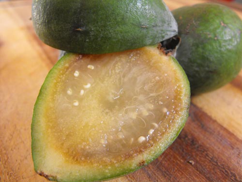 ג'לי מ feijoa לחורף, מתכון עם תמונה