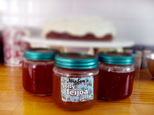 ג'לי מ feijoa לחורף, מתכון עם תמונה