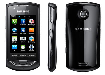 סמסונג S5620 מונטה טלפון נייד
